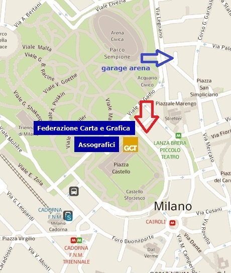 Mappa sede GCT